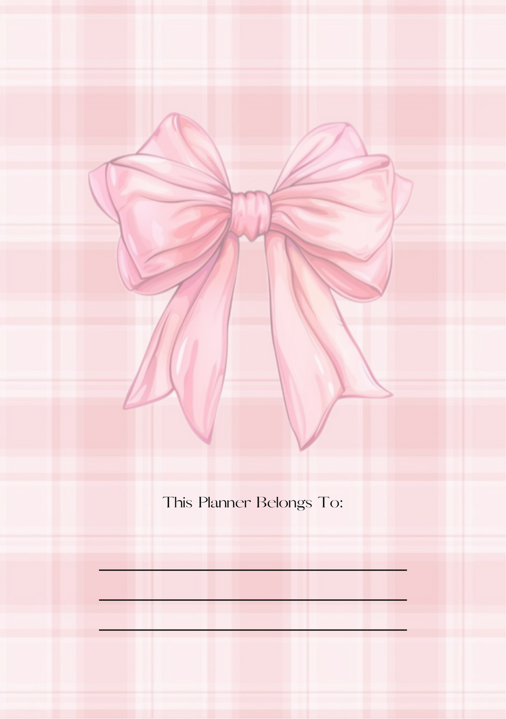 Pink Planner