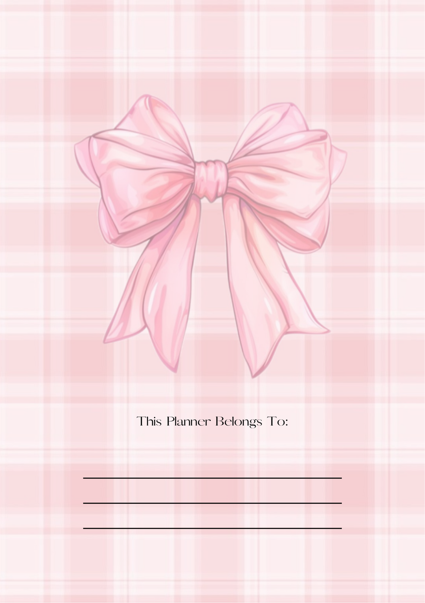 Pink Planner