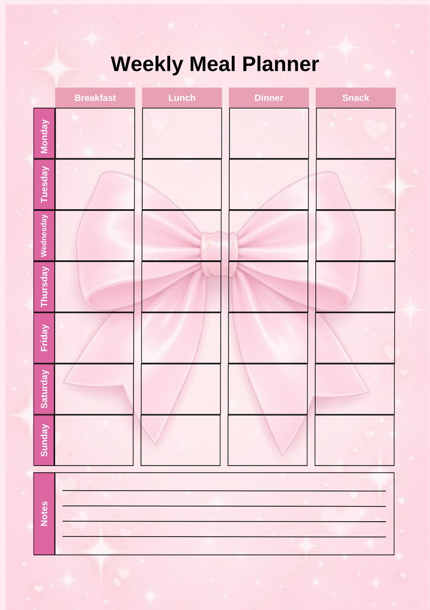 Pink Planner