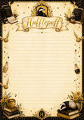 Hufflepuff 4x6 Notepad