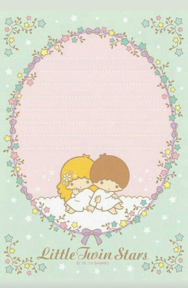 Little Twins 4x6 Notepad
