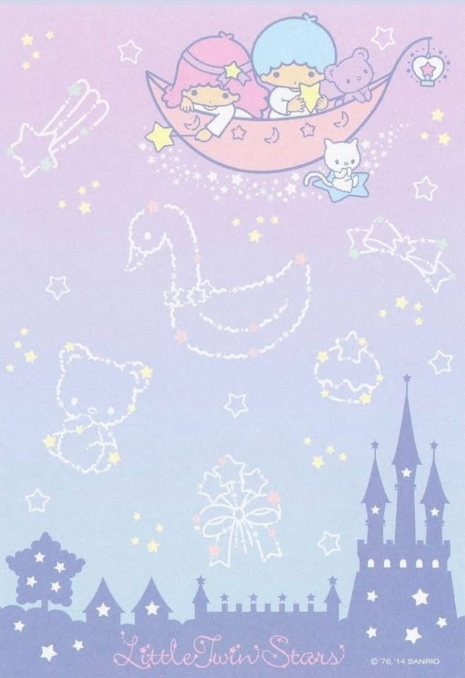 Little Twins 4x6 Notepad