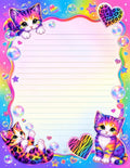 Lisa Frank 4x6 Notepad